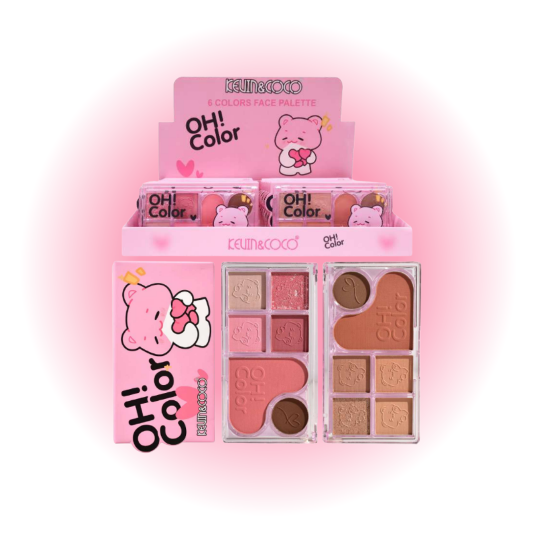 paleta de sombras kevin&coco