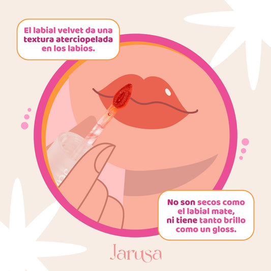 labial terciopelo