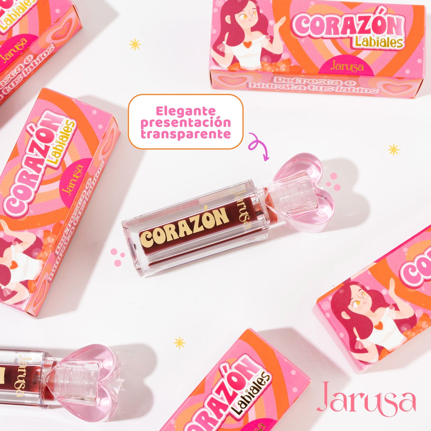 tinta glowy corazón