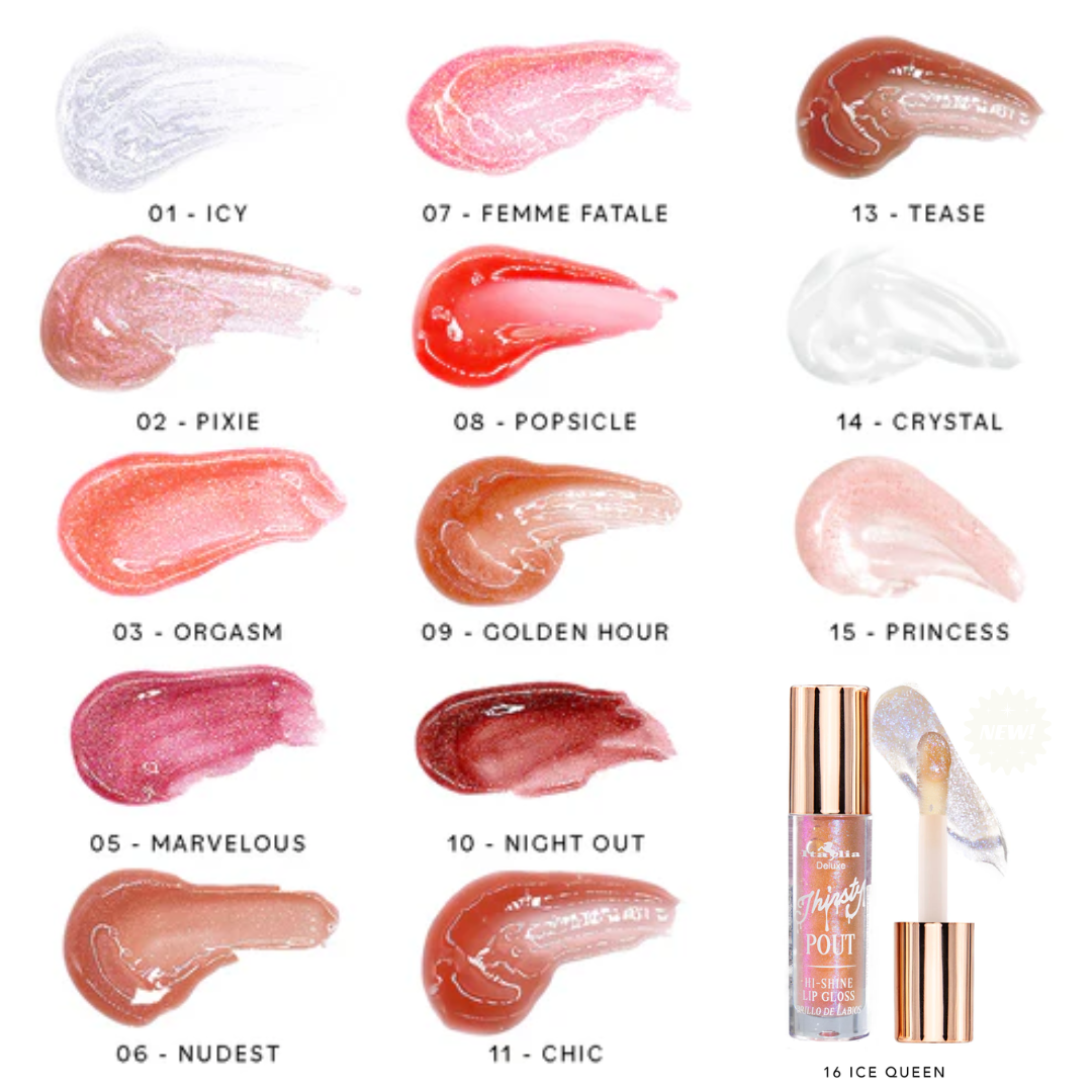 gloss thristy pout